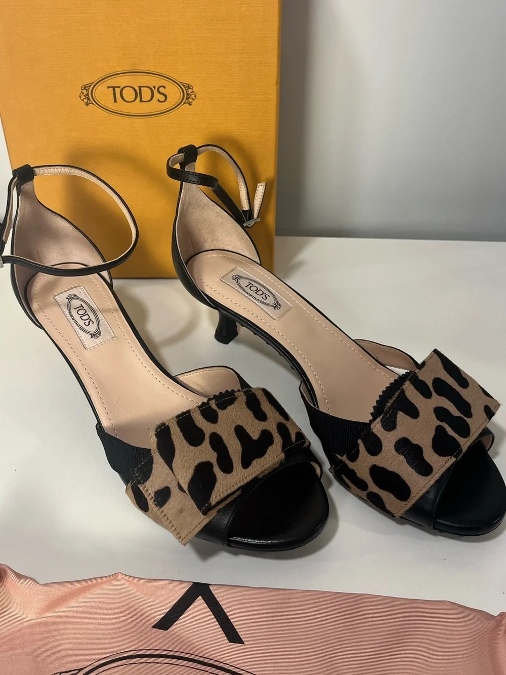 Tod's × Alessandro Dell'Acqua heeled sandals